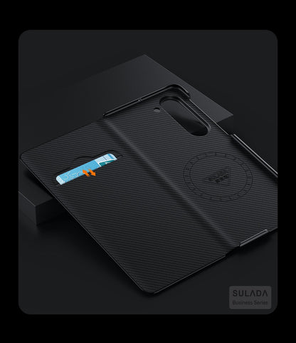 CarbonVault™ MagSafe Wallet Case for Samsung Galaxy Z Fold 7 / 6 / 5 / 4