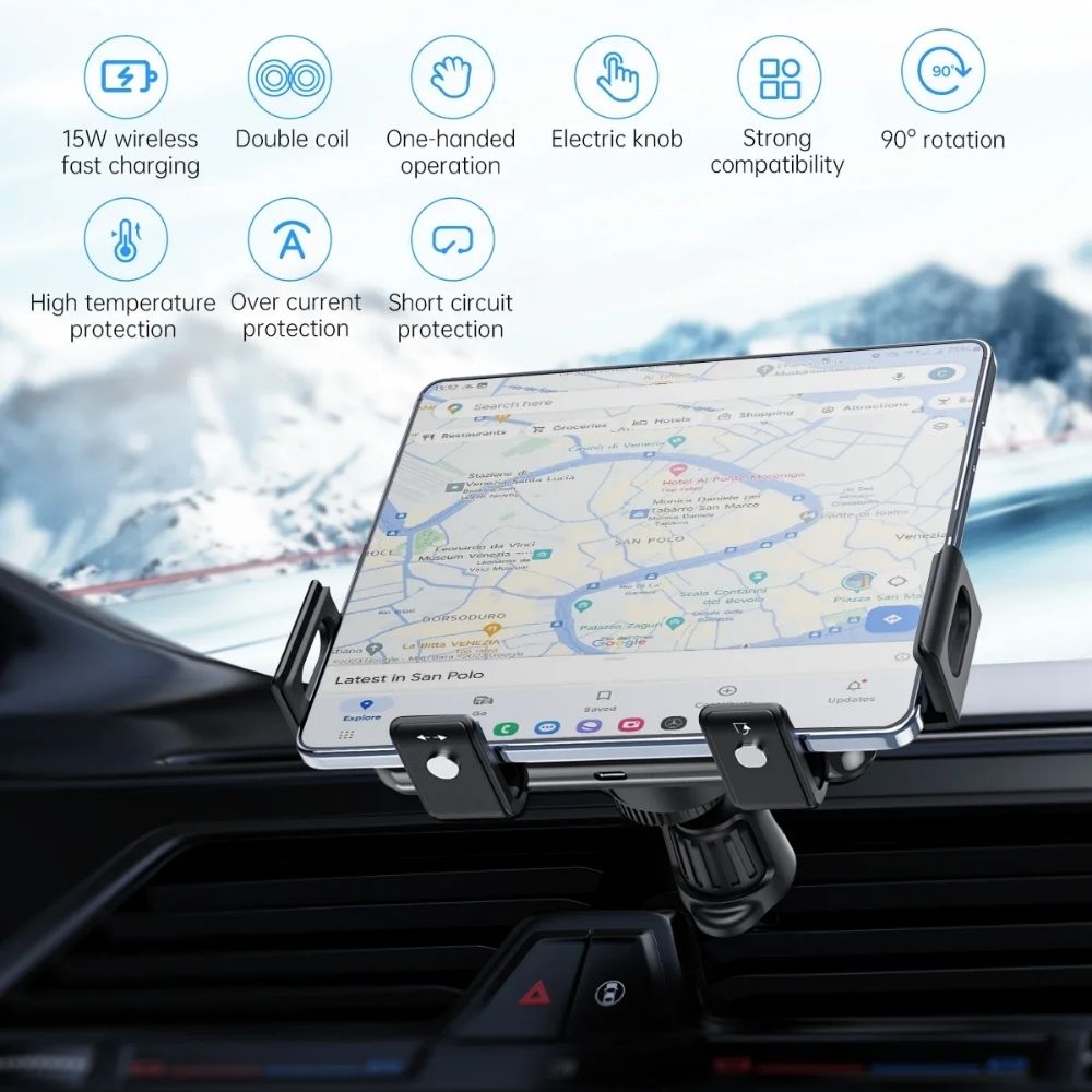 Fast Wireless Charging Up to 15W for Z Fold, Z Flip, Apple Phones, and Other Models