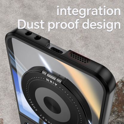 MagArmor Galaxy Z Flip 7 & 6 Magnetic Case with 360° Ring Stand