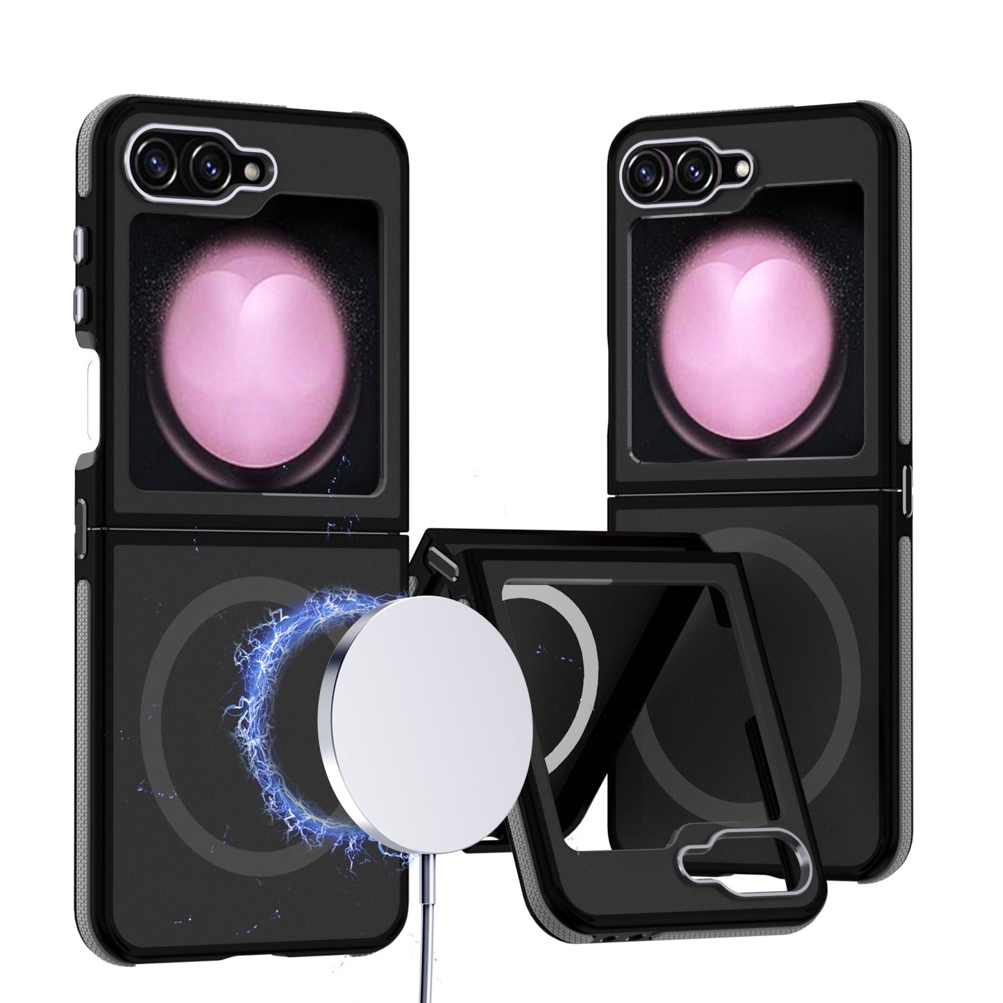 MagArmor Galaxy Z Flip 7, 6 & 5 Matte MagSafe Case with Wireless Charging