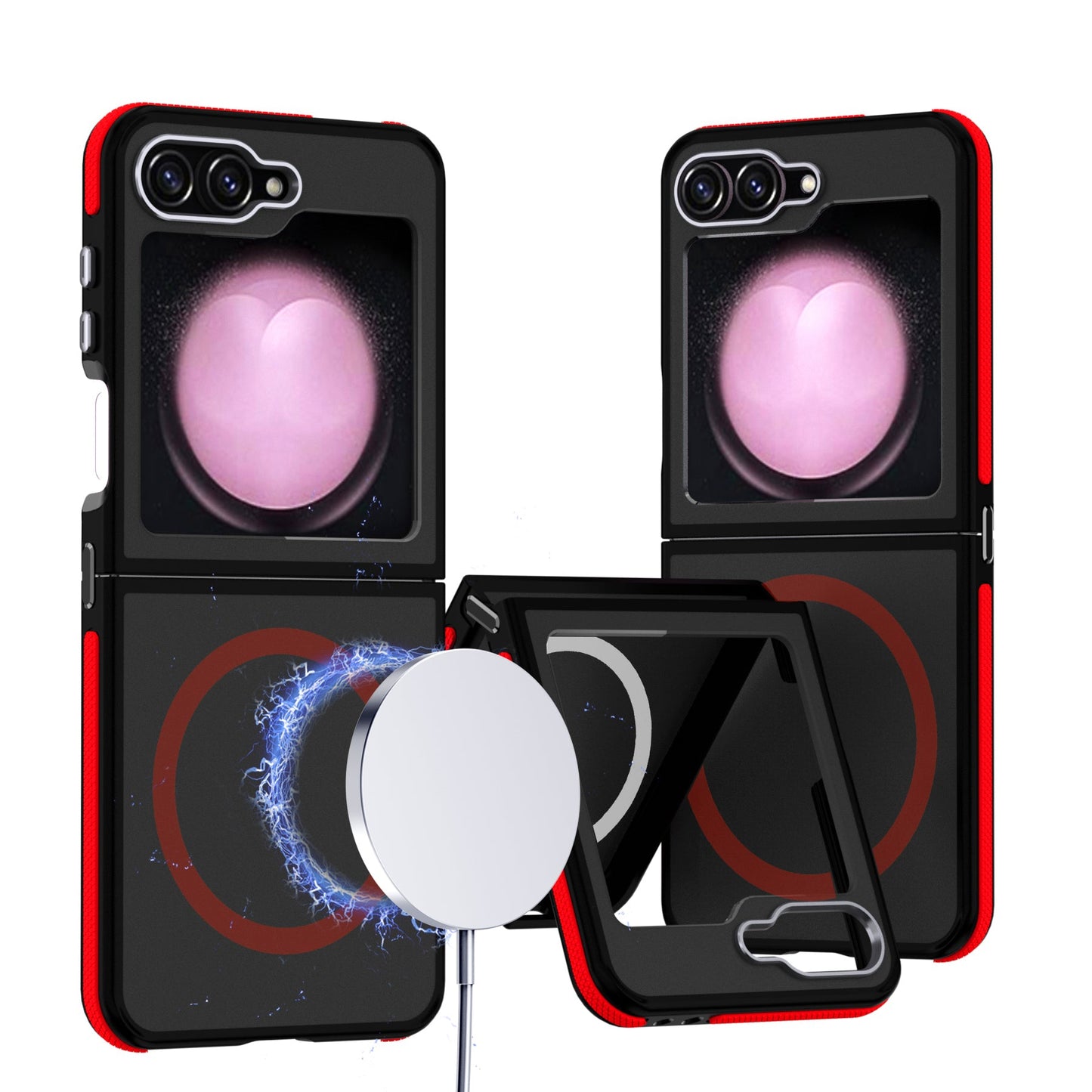 MagArmor Galaxy Z Flip 7, 6 & 5 Matte MagSafe Case with Wireless Charging