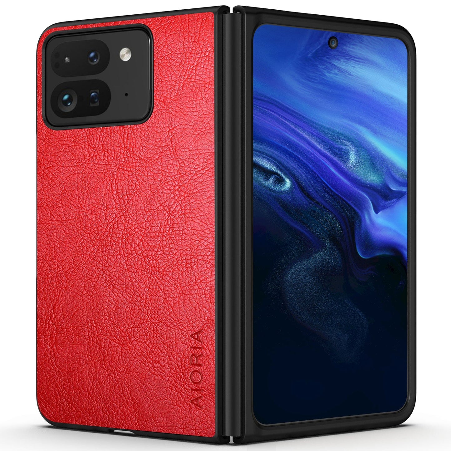 ExecuLeather Google Pixel 9 Pro Fold Case with Anti-Scratch & Camera Armor