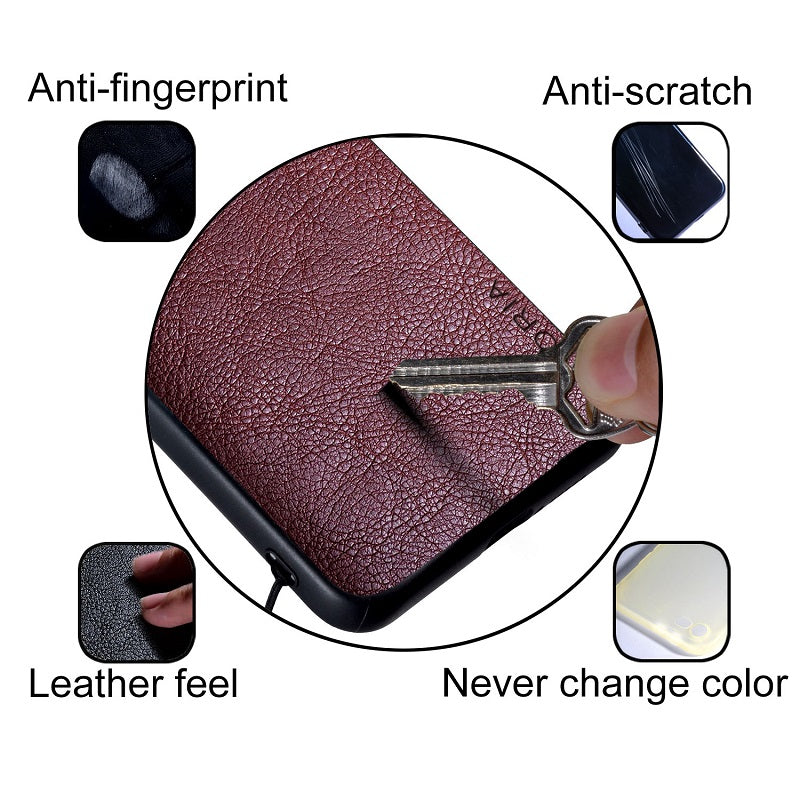 ExecuLeather Google Pixel 9 Pro Fold Case with Anti-Scratch & Camera Armor