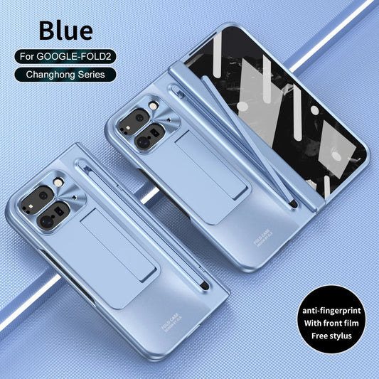 FlexGuard Google Pixel 10, 9 Pro Fold Case with Stylus Slot & Bracket Stand