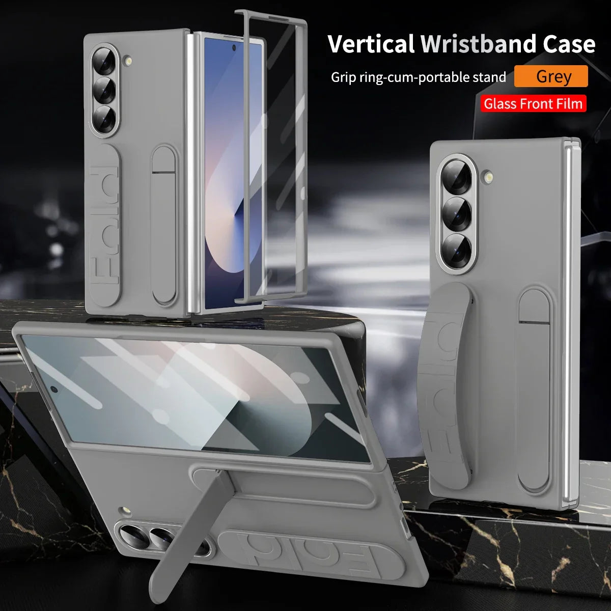 SlimEdge Pro™ Z Fold Series Case with Pen Slot & Full Hinge Defense