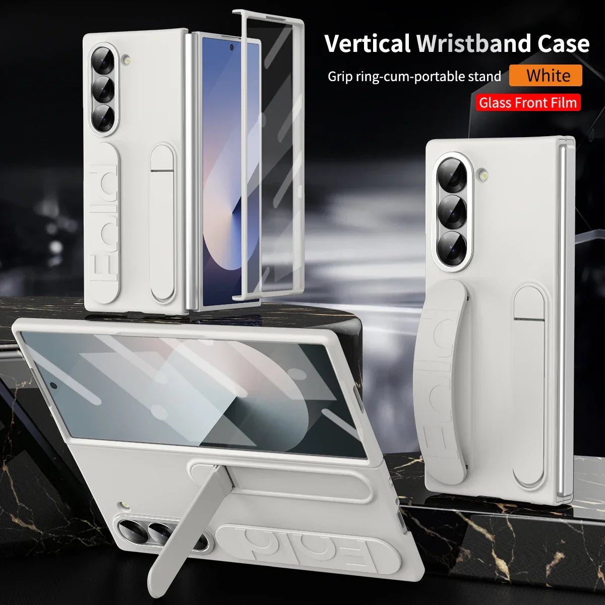 SlimEdge Pro™ Z Fold Series Case with Pen Slot & Full Hinge Defense