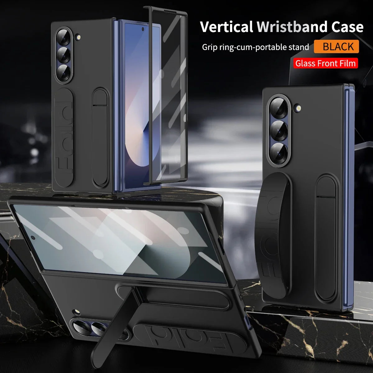 SlimEdge Pro™ Z Fold Series Case with Pen Slot & Full Hinge Defense