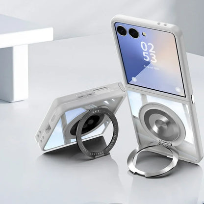 MagArmor Galaxy Z Flip 7 & 6 Magnetic Case with 360° Ring Stand